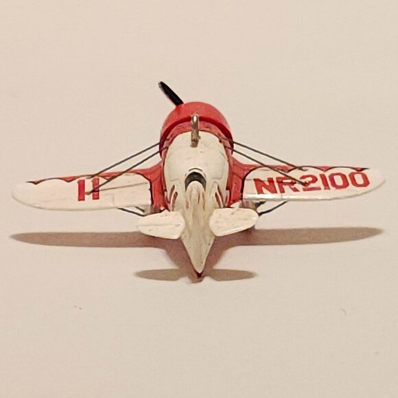 RETRO HALLMARK Keepsake Gee Bee R-1 Super Sportster Sky's the Limit MINIATURE - Picture 2 of 11